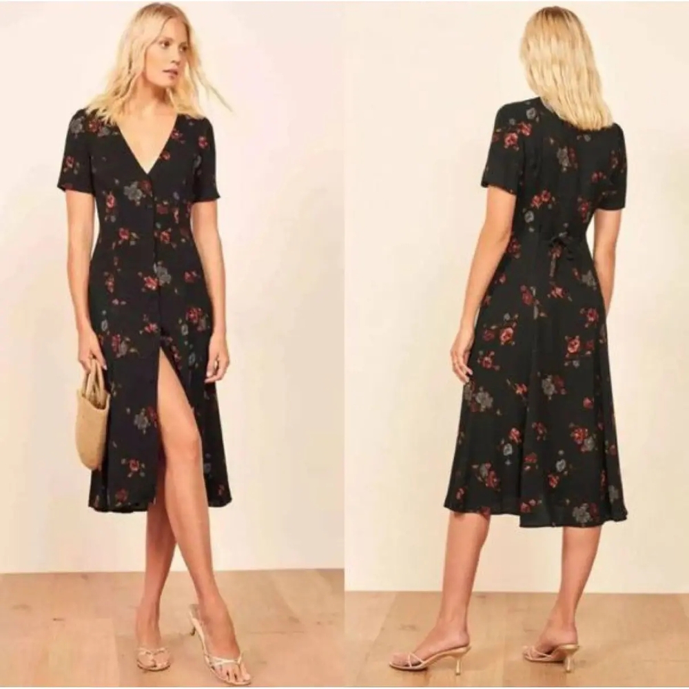 Reformation Locklin Miramar Floral Size 8